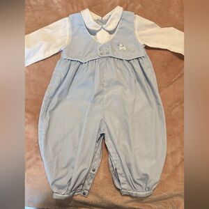 Blue Baby Romper
